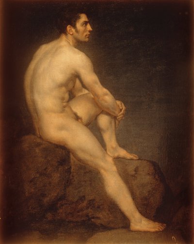 Male Nude by Manuel Ignacio Vázquez